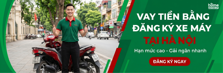 Khách hàng đang vui vẻ hà long với thủ tục vay nhanh bằng đăng ký xe máy chính chủ tại Hà Nội